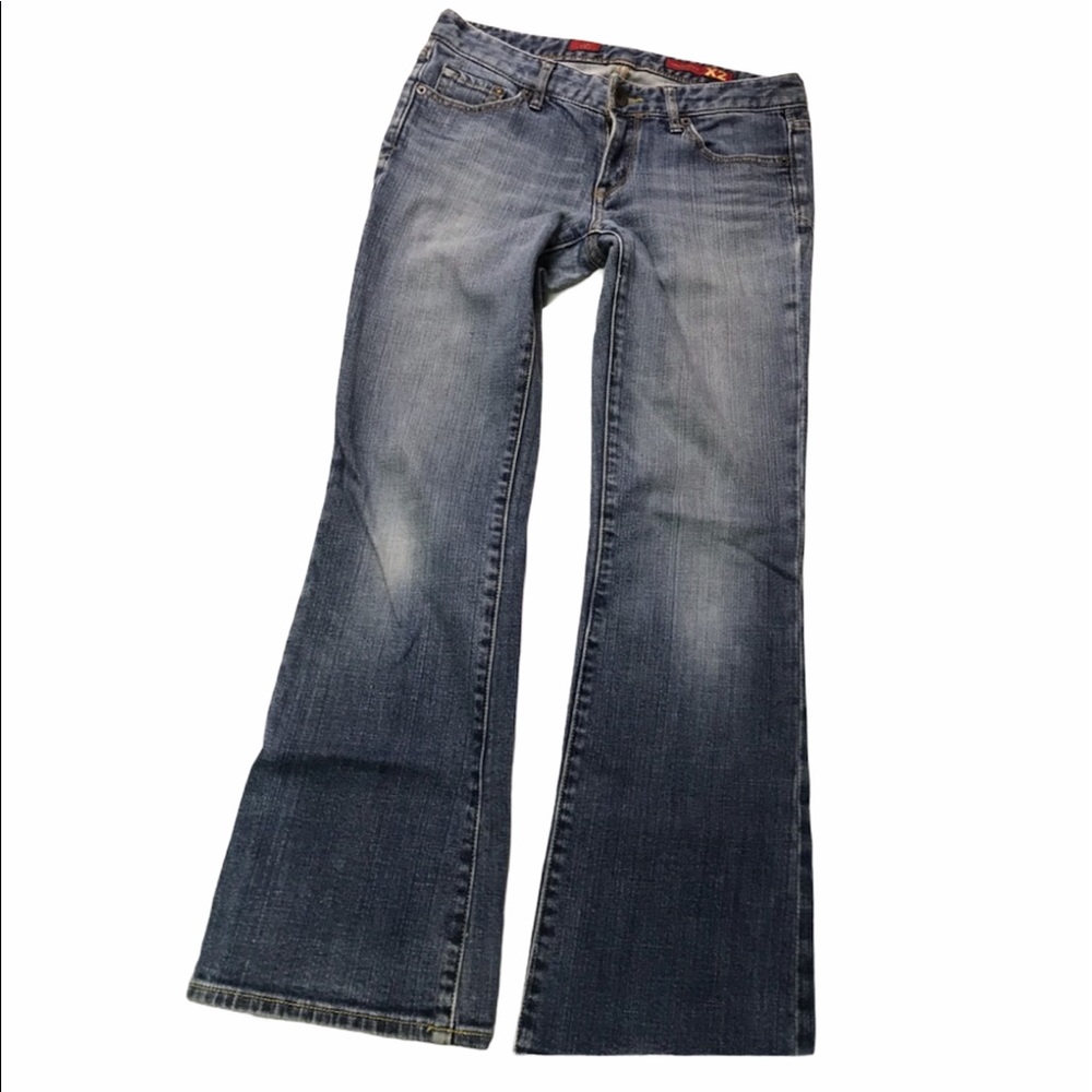 Vintage Womens Express X2 W10 Boot Jeans 4 short